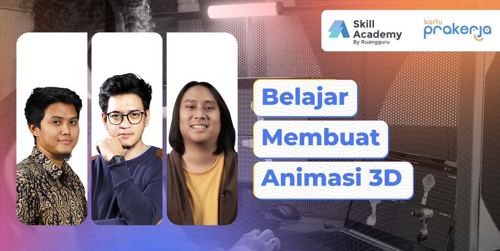 Kelas Membuat Motion Animasi 3D Bagi Calon Animator