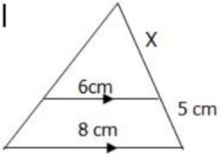Nilai x pada gambar disamping adalah