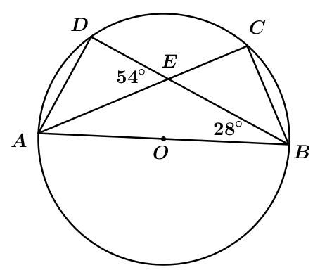 Pada Gambar Di Bawah Ini, AB Adalah Diameter. Besa...