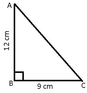 Perhatikan gambar berikut! Luas segitiga ABC...
