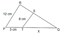 Perhatikan gambar di samping! Panjang TQ