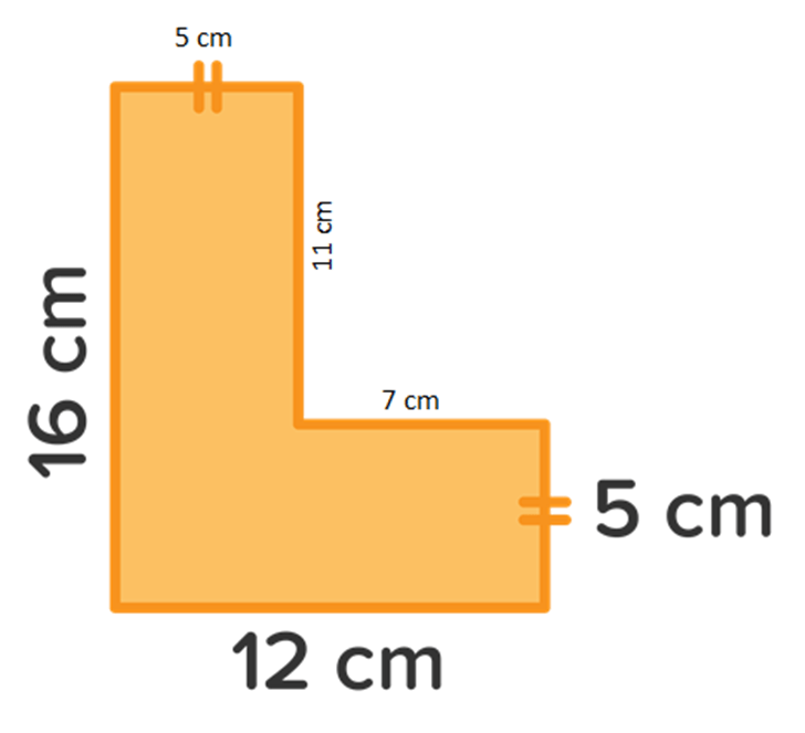Keliling bangun datar berikut adalah.