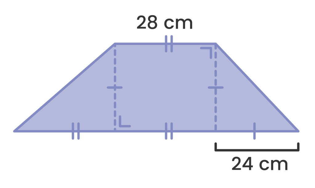 Perhatikan gambar berikut! Luas bangun terse...