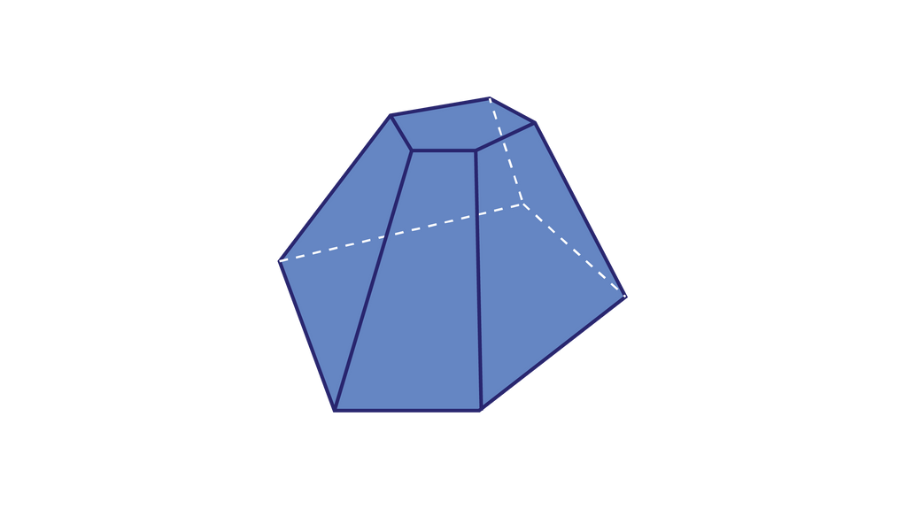Pada gambar di samping adalah limas terpancung. Te...
