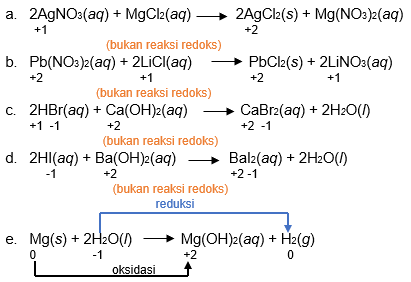 Di Antara Reaksi Reaksi Berikut Yang Merupakan Rea