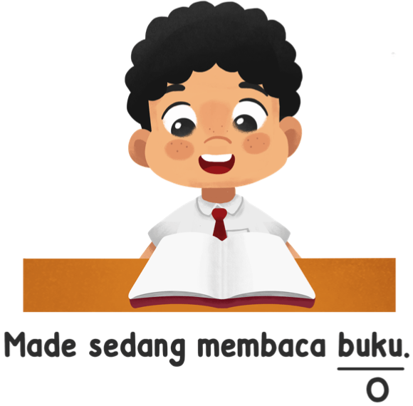 Kata yang merupakan objek pada kalimat tersebut ad...