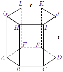 Suatu prisma memiliki 36 buah rusuk dan 14 sisi bentuk alas prisma tersebut adalah