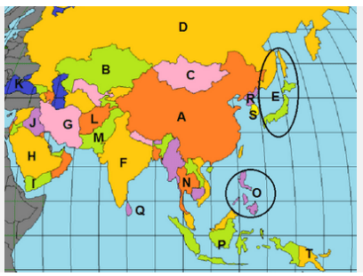 Peta Benua Asia Lengkap Dan Jelas Peta Asia Penjelasan Peta Benua Images