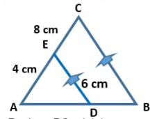 Perhatikan gambar di bawah ini! Panjang BC a...
