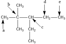 Perhatikan Struktur Senyawa Hidrokarbon Berikut