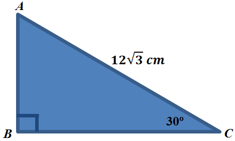 Ac bc 30° cm sebesar panjang ab tentukan dan panjang dan jika panjang sudut c 12√3 contoh soal