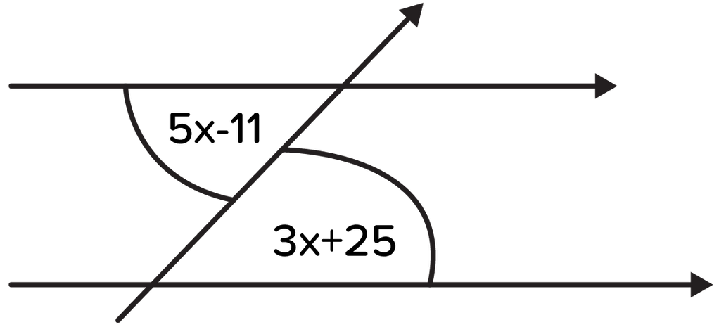 Perhatikan gambar di atas! Hitunglah nilai x dan b...