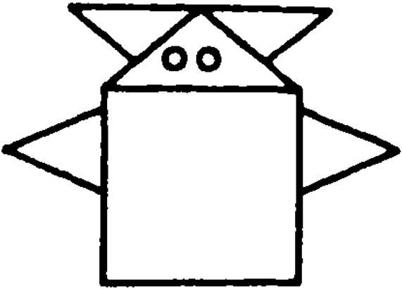 Gambar di bawah tersusun atas bangun